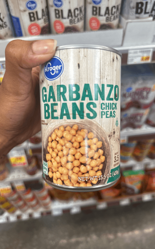 Kroger Garbanzo Beans Chick Peas