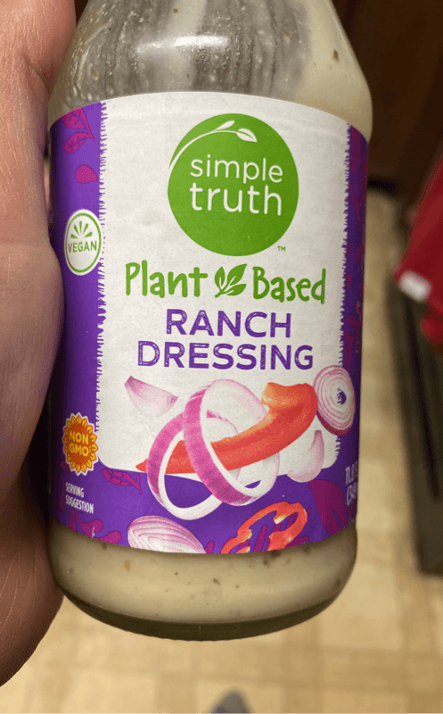 Simple Truth Plant Based Ranch Dressing