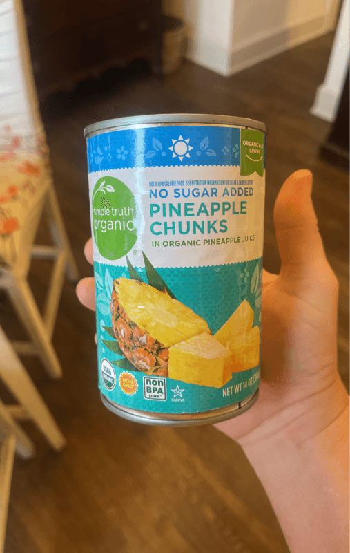 Simple Truth Organic Pineapple Chunks