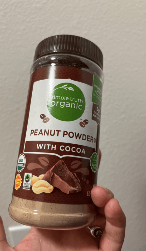 Simple Truth Organic Peanut Powder With Cocoa