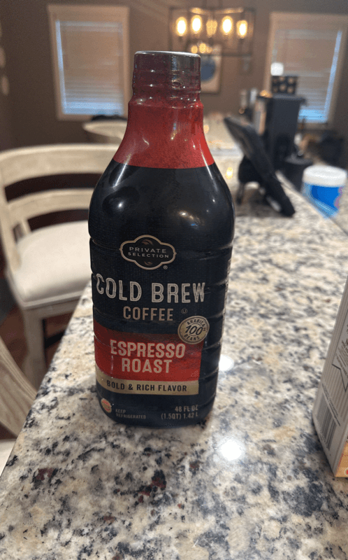 Private Selection Cold Brew Coffee, Espresso Roast Flavor