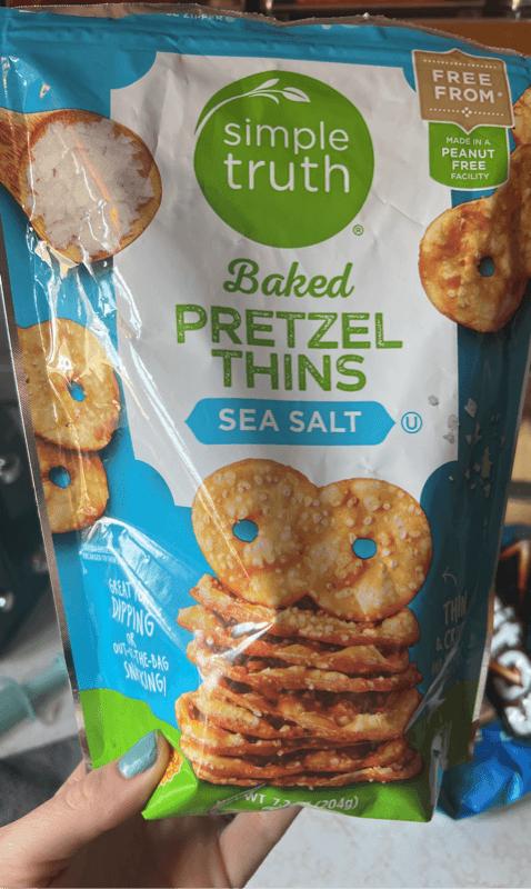 Simple Truth Baked Pretzel Thins Sea Salt