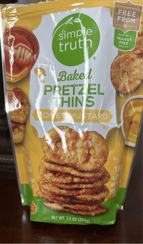 Simple Truth Honey Mustard Baked Pretzel Thins
