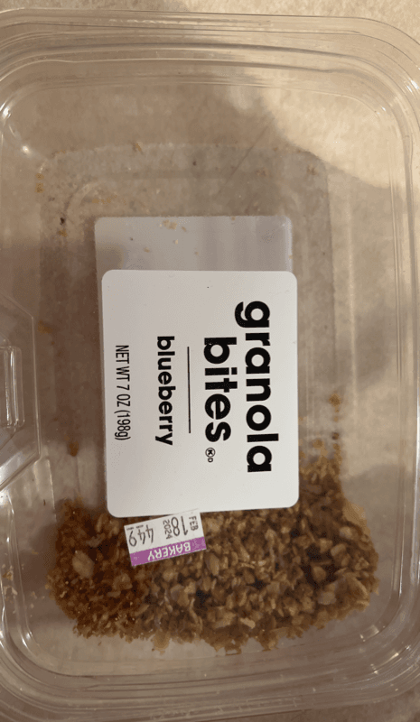 Kroger Blueberry Granola Bites