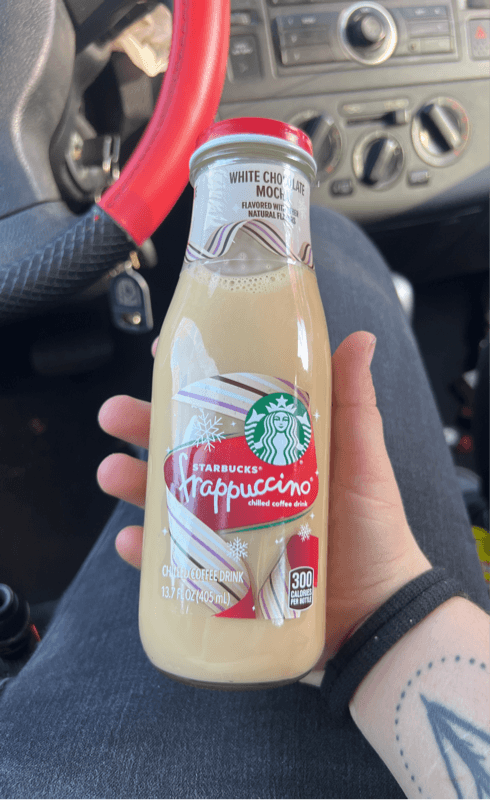 Starbucks Frappuccino White Chocolate Mocha Chilled Coffee Drink