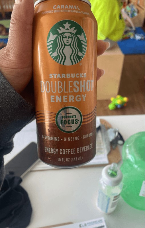 Starbucks Double Shot Caramel Energy Coffee Beverage