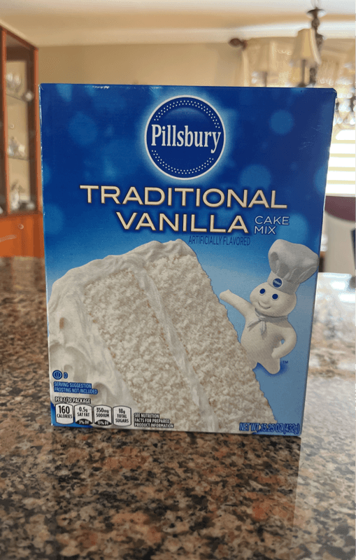 Pillsbury Traditional Vanilla Cake Mix