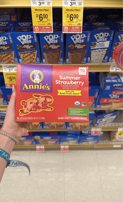 Annie'S Organic Summer Strawberry Bunny Fruit Flavored Snacks
