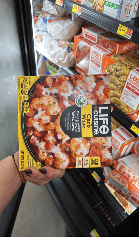 Life Cuisine Carb Wise Meatlovers Cauliflower Pizza Bowl