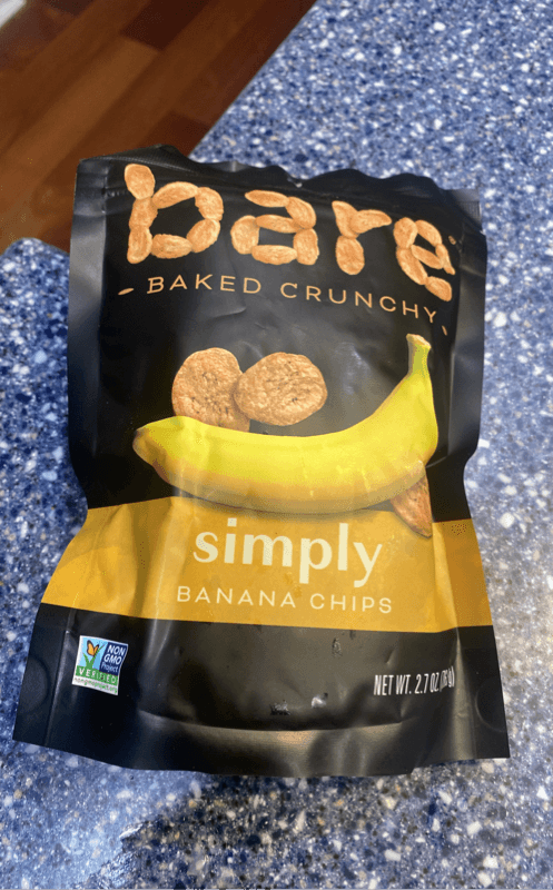Bare Baked Crunchy Simply Banana Chips