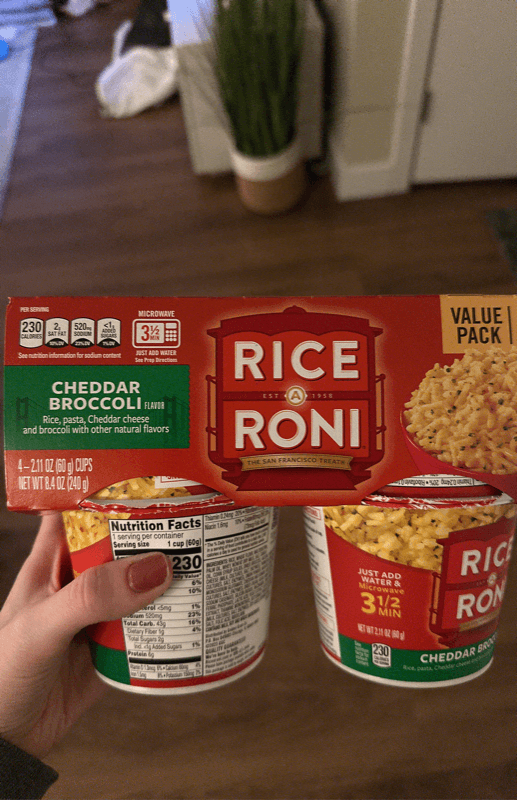 Rice-A-Roni Cheddar Broccoli Flavor Rice