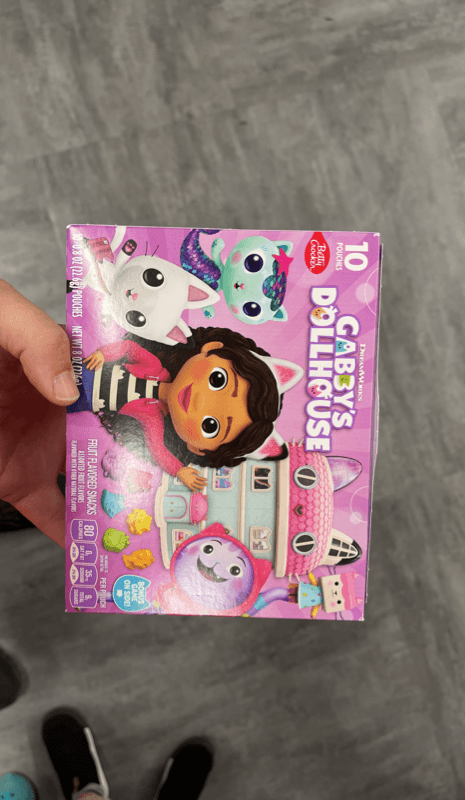 Betty Crocker Gabby'S Dollhouse Fruit Flavored Snacks