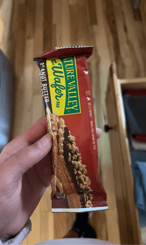 Is it Whole 30? Nature Valley Peanut Butter Crispy Chocolate Creamy Wafer Bars