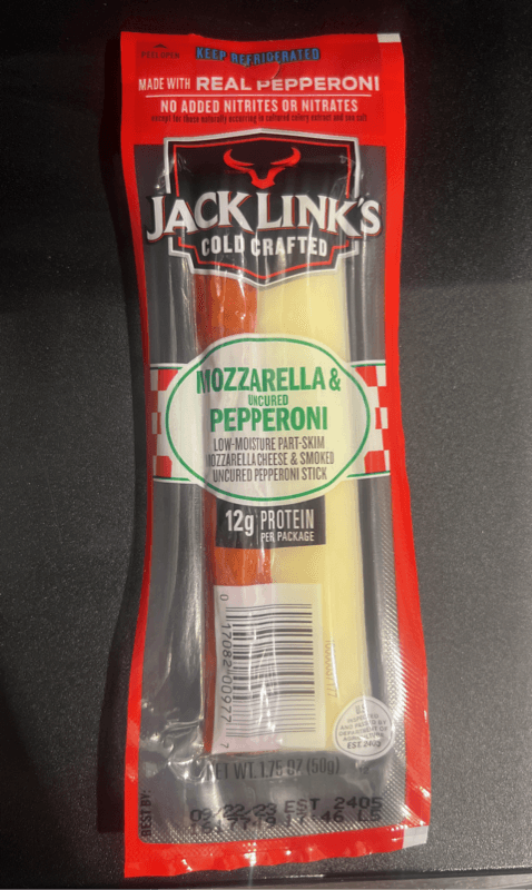 Jack Link'S Cold Crafted Mozzarella & Uncured Pepperoni