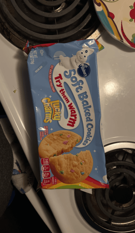 Pillsbury Lucky Charms Soft Baked Cookies