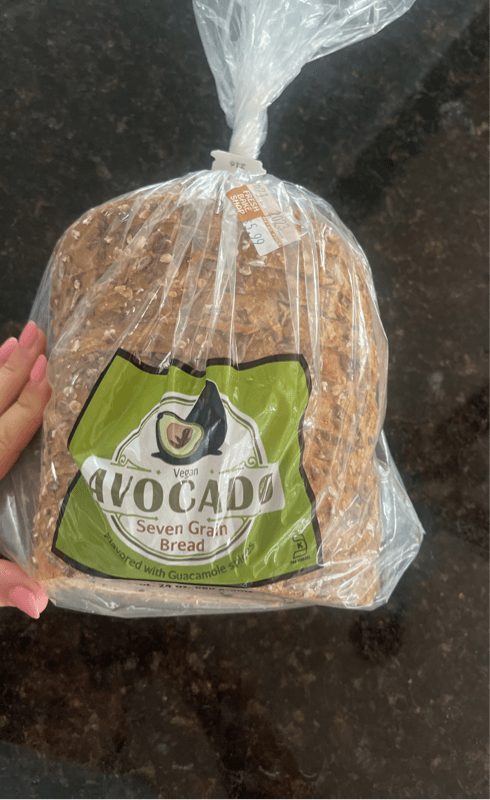Avocado Seven Grain Bread Vegan