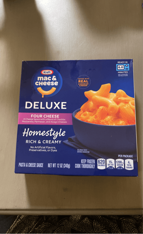 Kraft Mac & Cheese Deluxe Homestyle Rich & Creamy