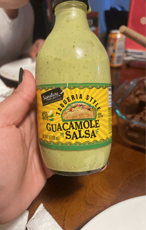Signature Select Med. Hot Taqueria Style Guacamole Salsa