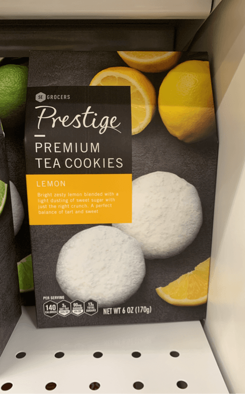 Se Grocers Prestige Premium Tea Cookies Lemon