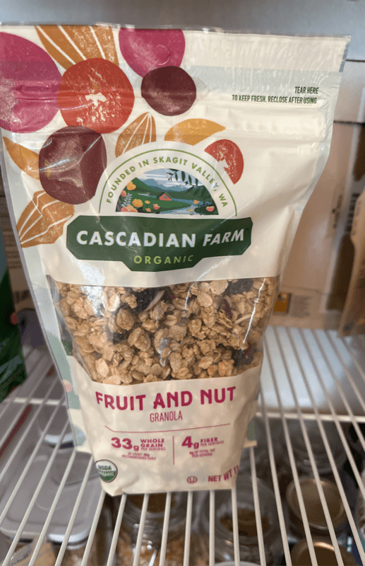 Cascadian Farm Organic Fruit And Nut Granola