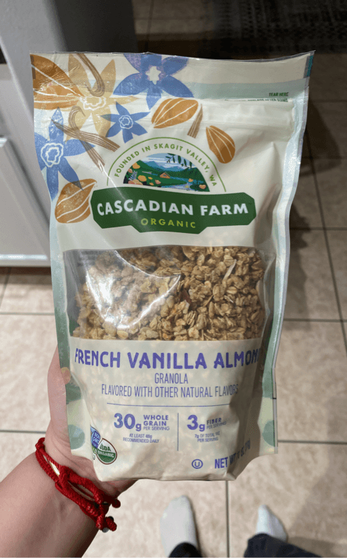 Cascadian Farm Organic French Vanilla Almond Granola