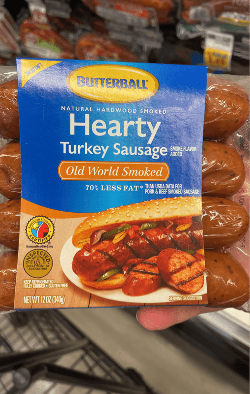 Butterball Old World Smoked Hearty Turkey Sausage