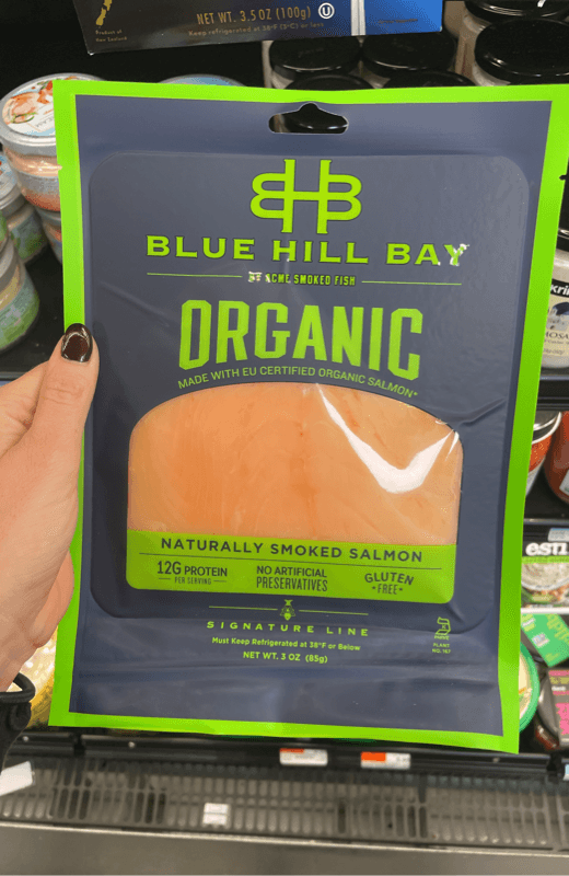 Blue Hill Bay Organic Naturally Smoke Salmon