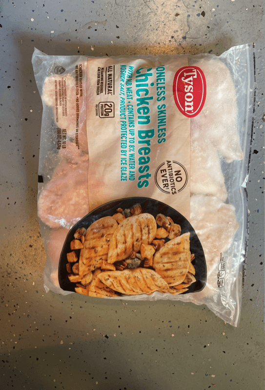 Tyson Boneless Skinless Chicken Breasts With Rib Meat