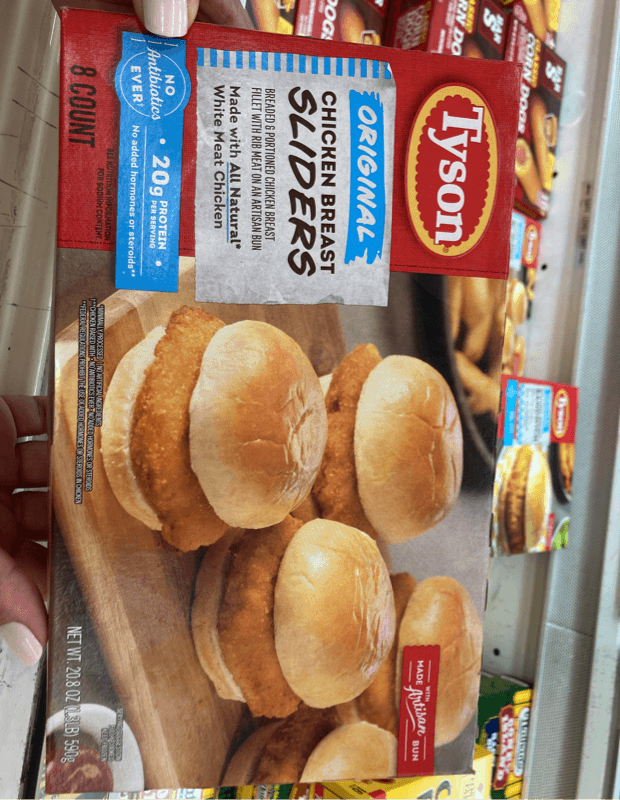 Tyson Original Chicken Breast Sliders