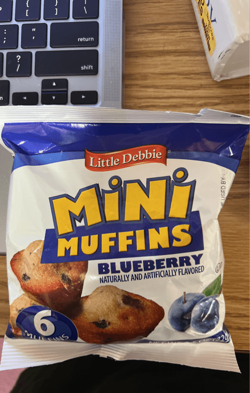 Little Debbie Blueberry Mini Muffins