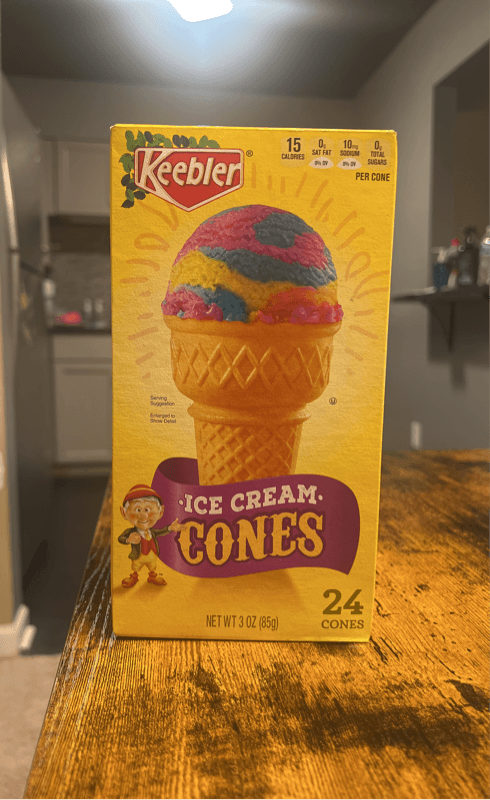 Keebler Ice Cream Cones