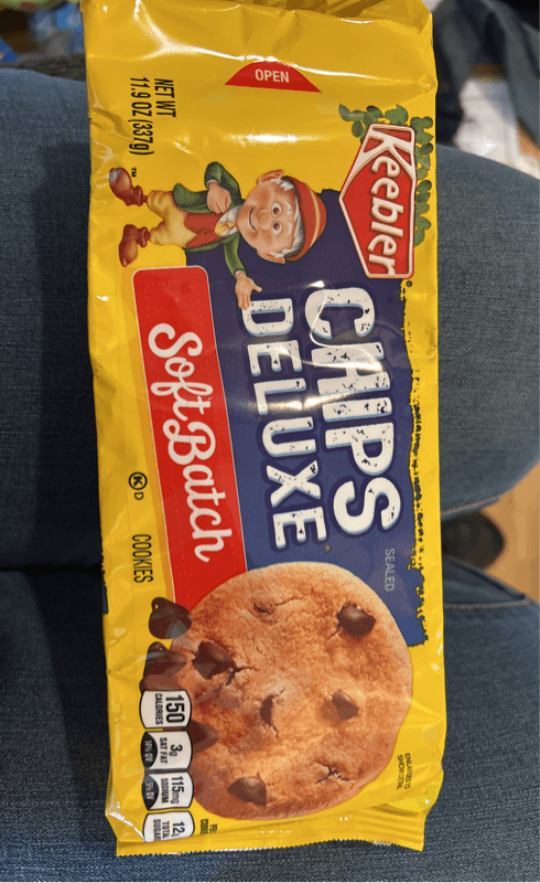 Keebler Chips Deluxe Soft Batch Cookies