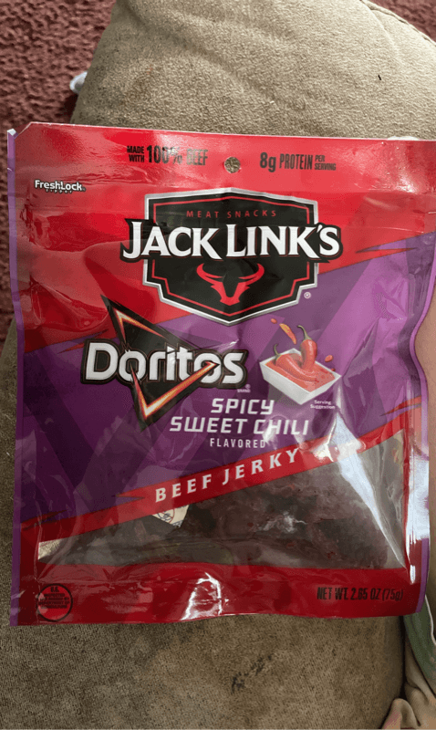 Jack Link'S Doritos Spicy Sweet Chili Flavored Beef Jerky