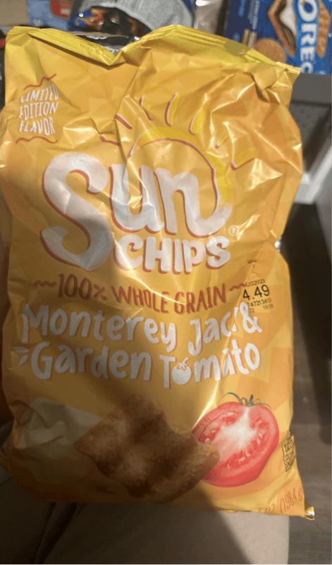 Sun Chips 100% Whole Grain Monterey Jack & Garden Tomato