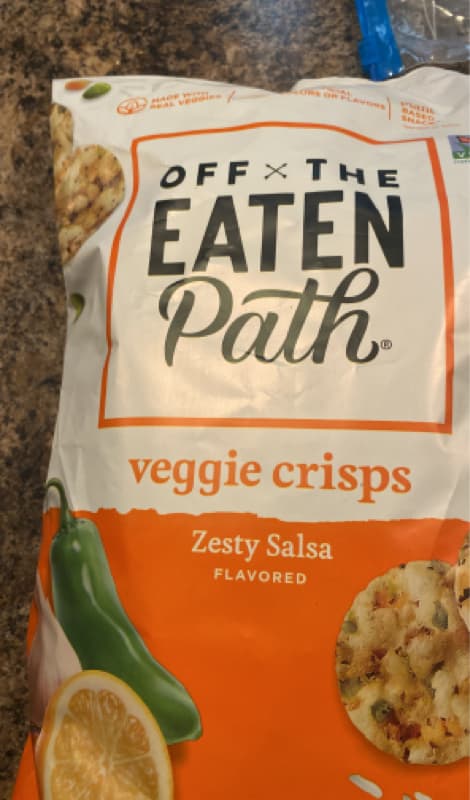 Off The Eaten Path Zesty Salsa Flavored Veggie Crisps