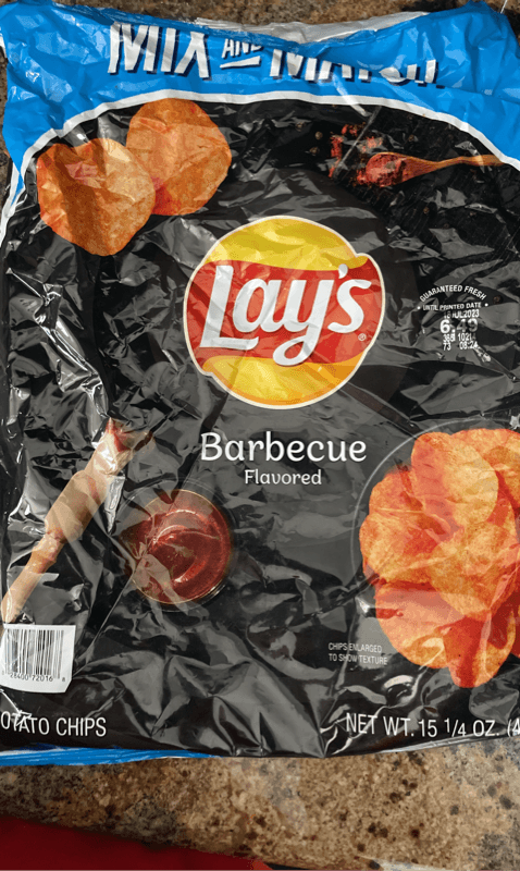 Lay'S Barbecue Flavored Potato Chips Mix & Match