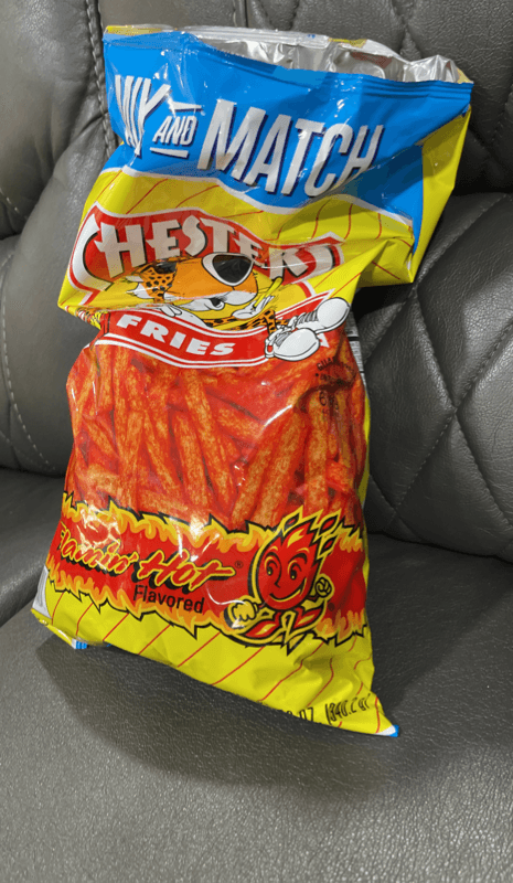 Chester'S Fries Flamin' Hot Flavored Corn Snacks