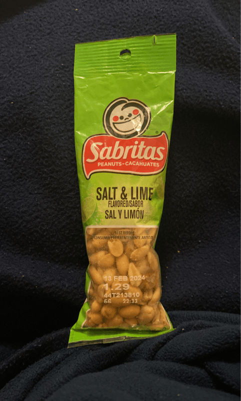 Sabritas Peanuts Salt & Lime