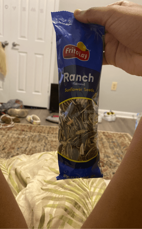 Frito Lay Ranch Flavored Sunflower Seeds