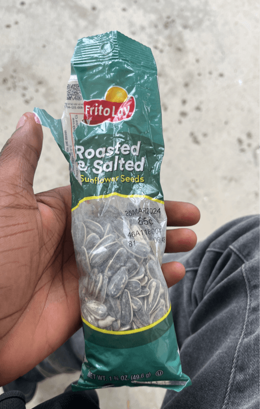 Frito Lay Roasted & Salted Sunflower Seeds