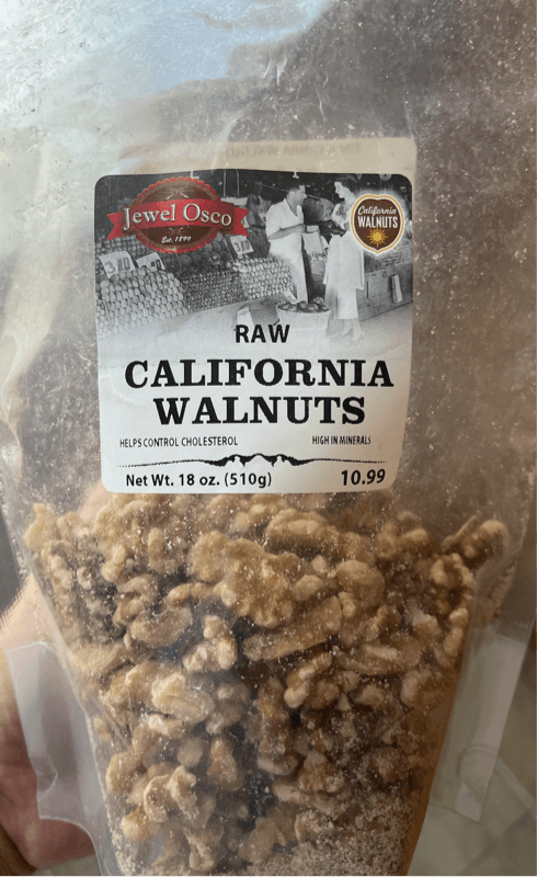 Jewel Osco Raw California Walnuts