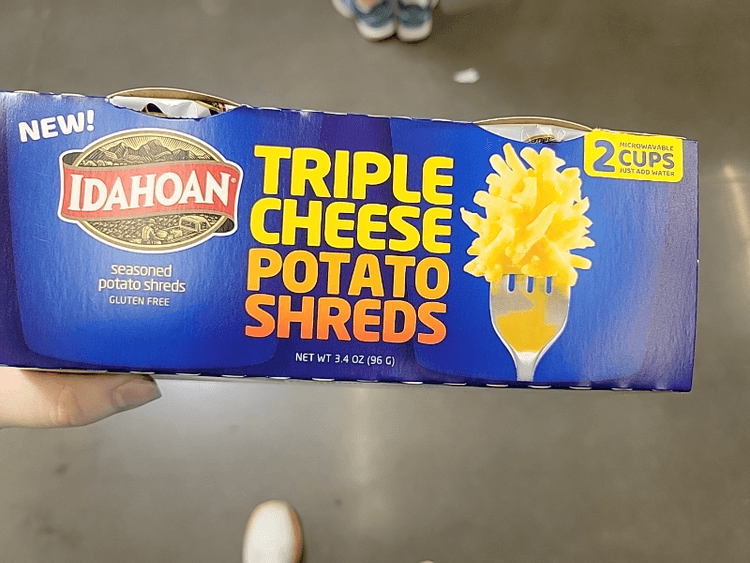 Idahoan Triple Cheese Potato Shreds