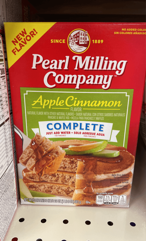 Pearl Milling Company Apple Cinnamon Flavor Complete