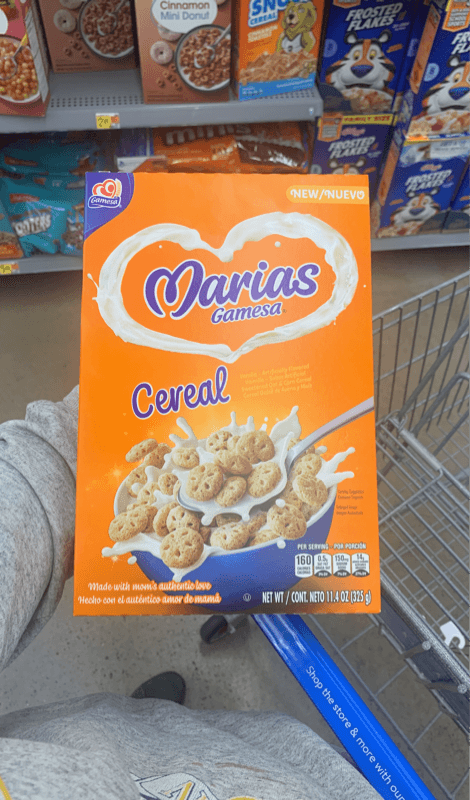 Gamesa Marias Vanilla Flavor Sweetened Oat & Corn Cereal