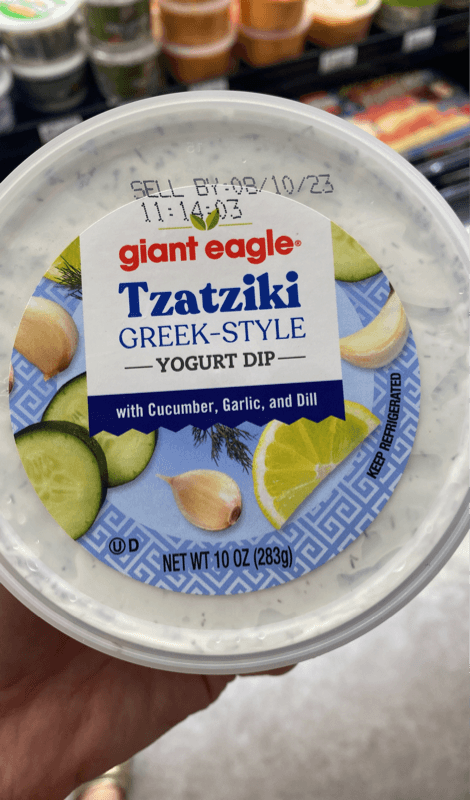 Giant Eagle Tzatziki Greek Style Yogurt Dip