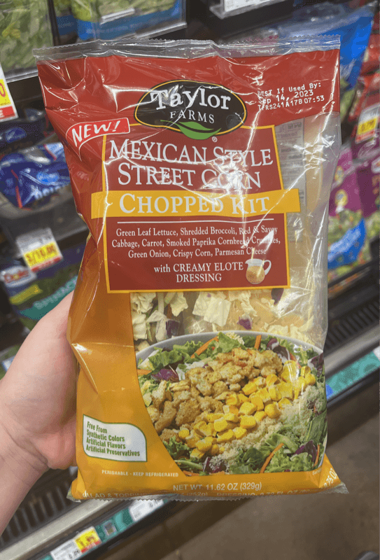 Taylor Farms Mexican Style Sweet Corn Chopped Kit