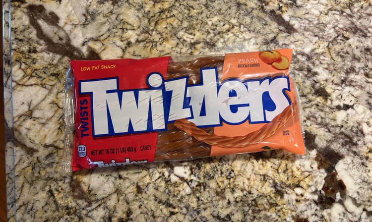 Twizzlers Twists Peach Candy