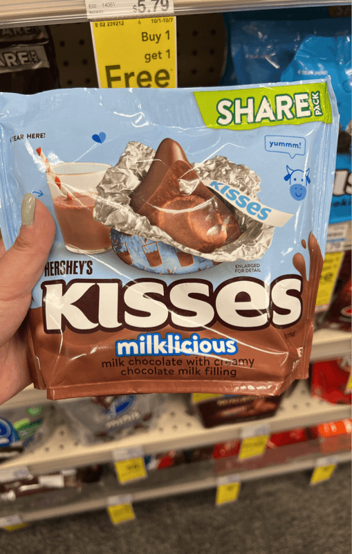 Hershey'S Kisses Milklicious Milk Chocolate Candy Share