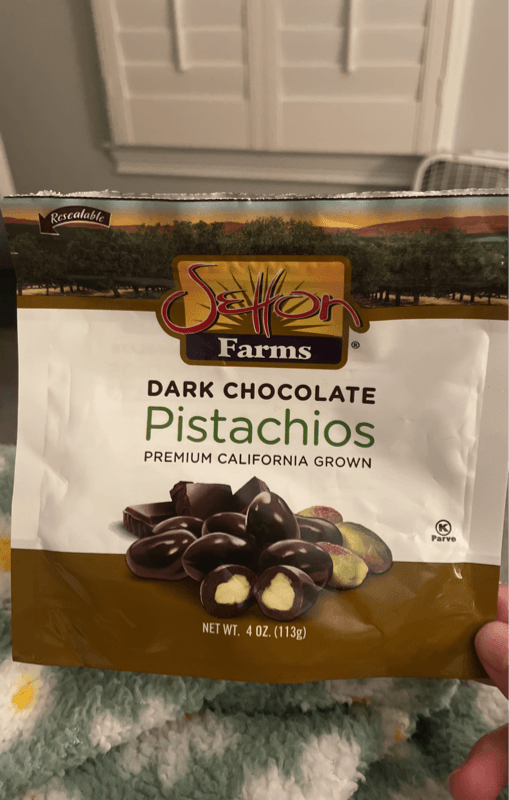 Setton Farms Dark Chocolate Pistachios