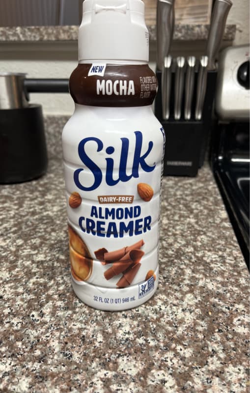Silk Dairy-Free Almond Creamer, Mocha Flavor